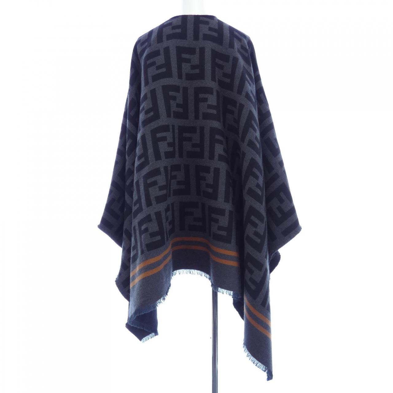 Fendi FF Poncho Cape