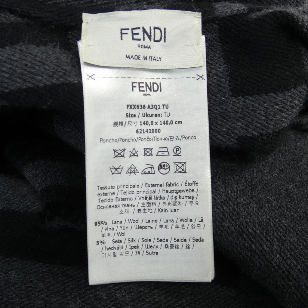 Fendi FF Poncho Cape