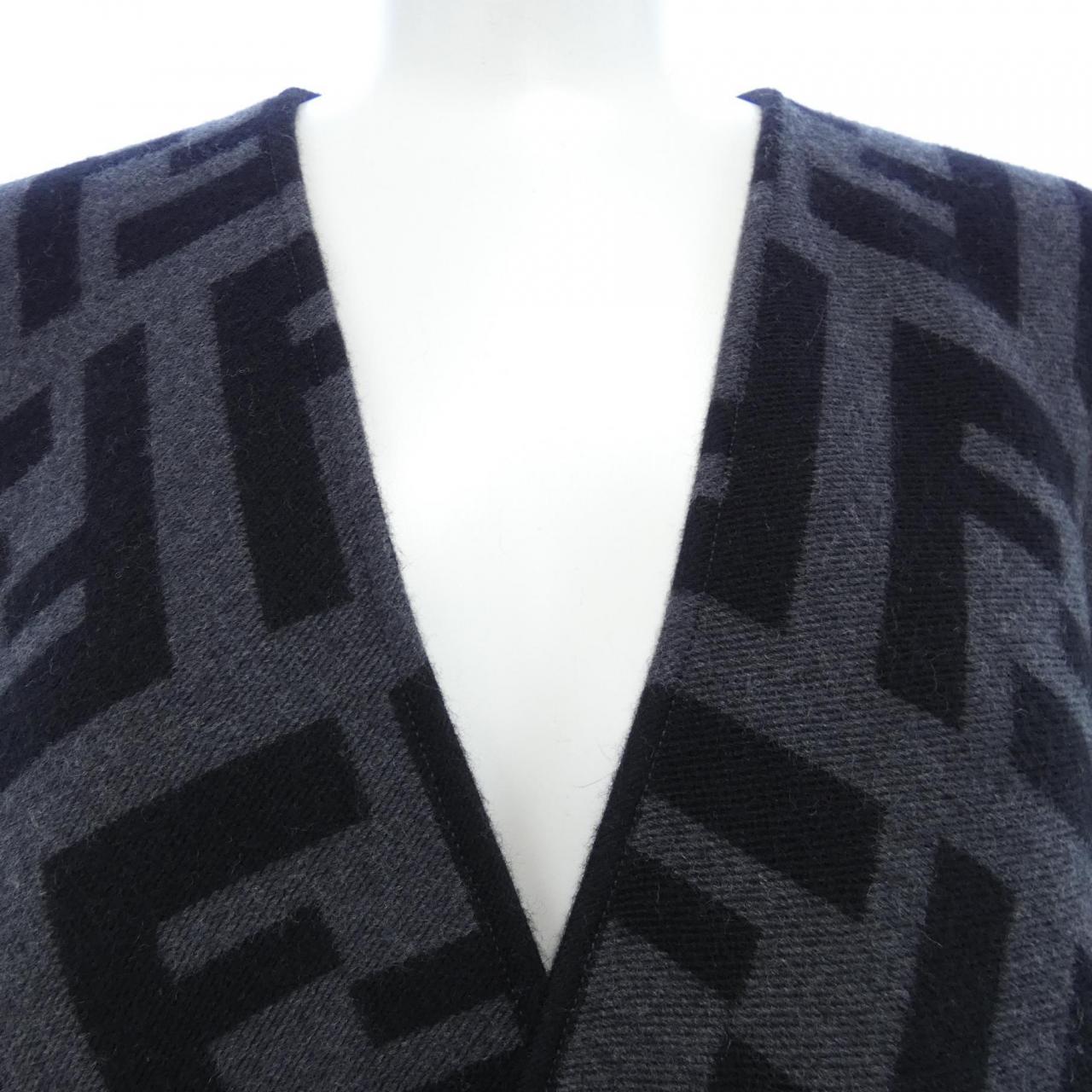 Fendi FF Poncho Cape