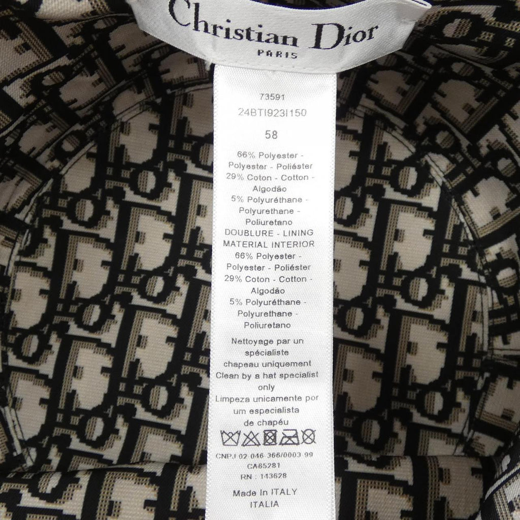 Christian Dior Oblique Hat