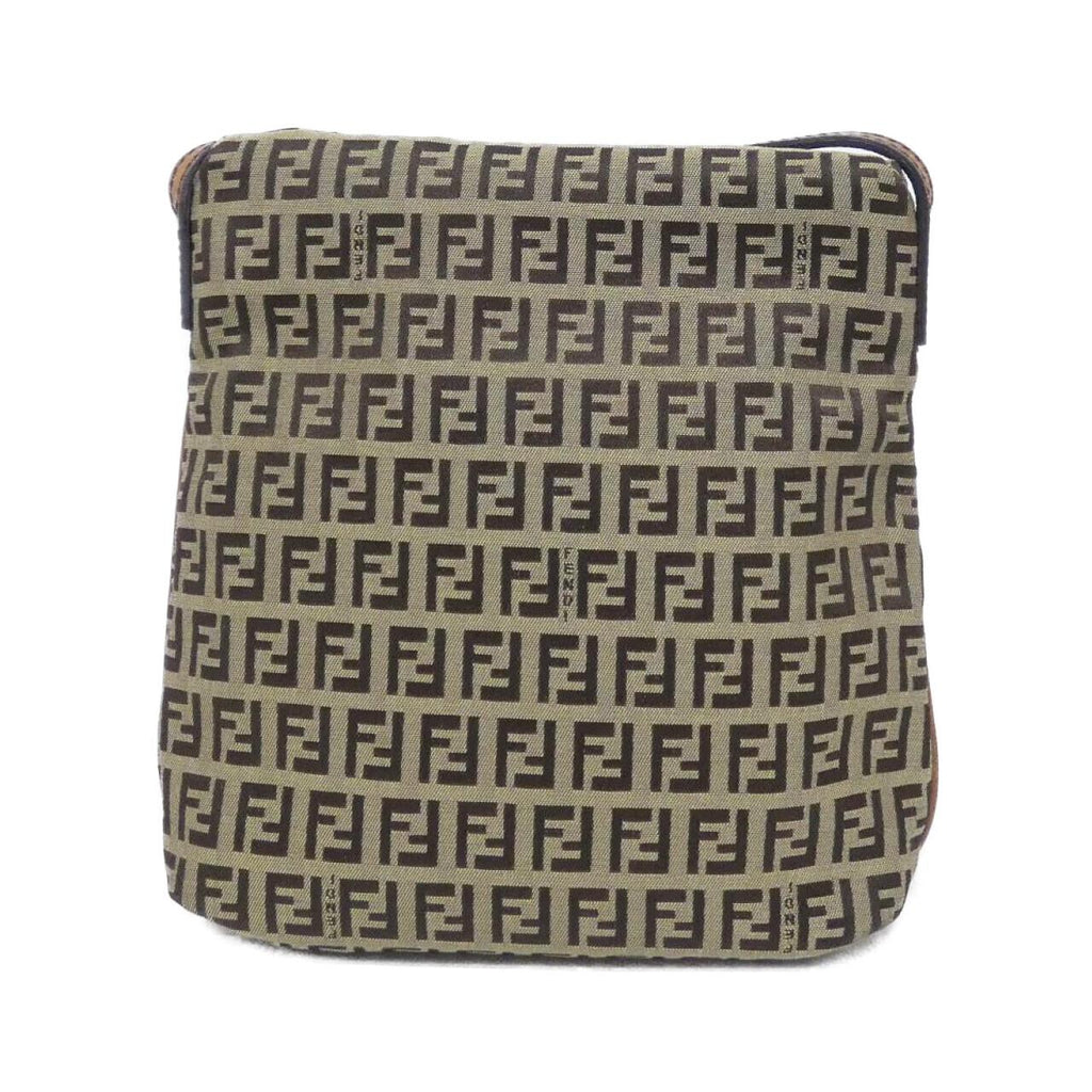 Fendi 8BT075 TN9 Canvas Shoulder Bag