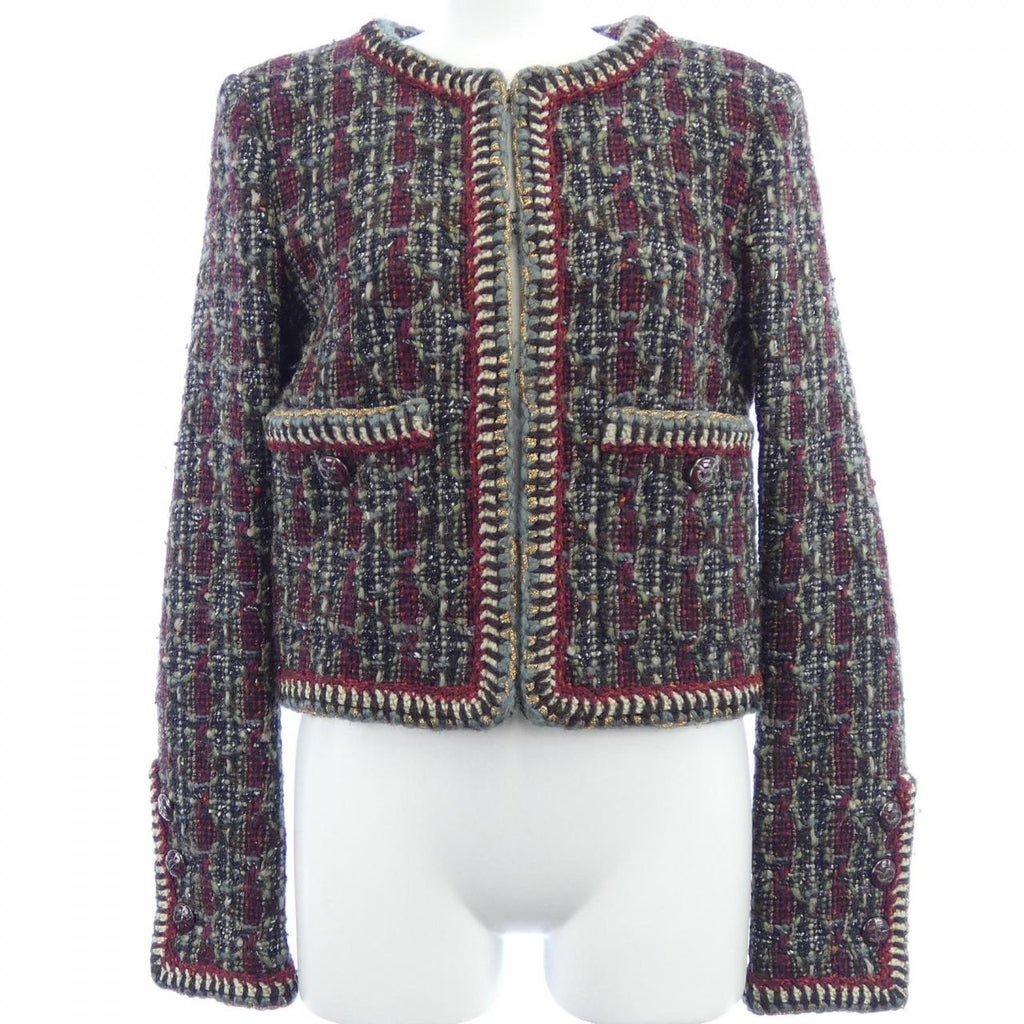 Chanel P52693V39167 Collarless Jacket