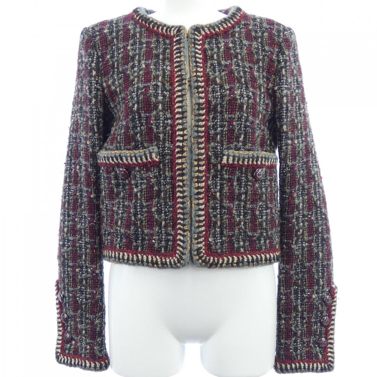Chanel P52693V39167 Collarless Jacket