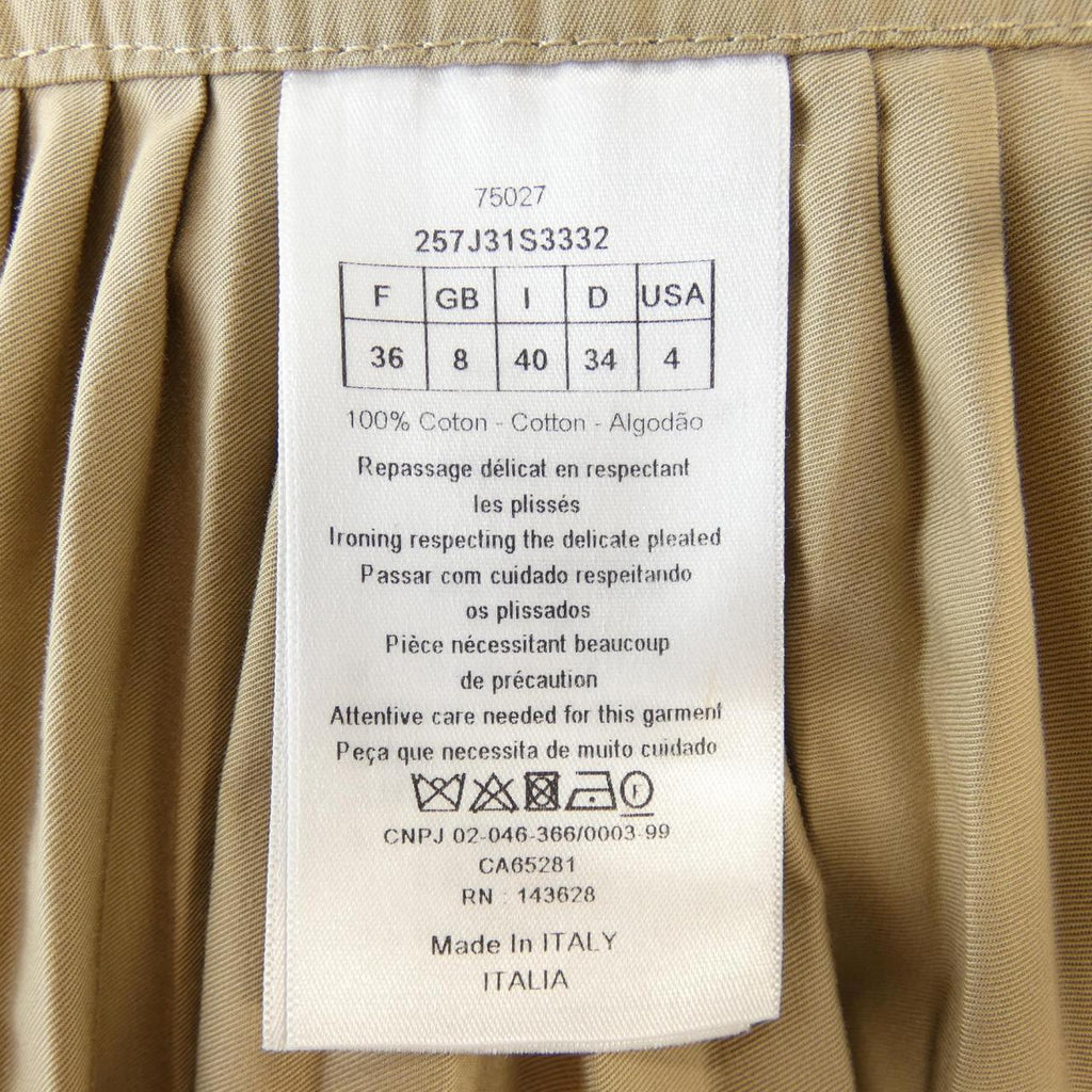 Christian Dior Asymmetry Long Skirt