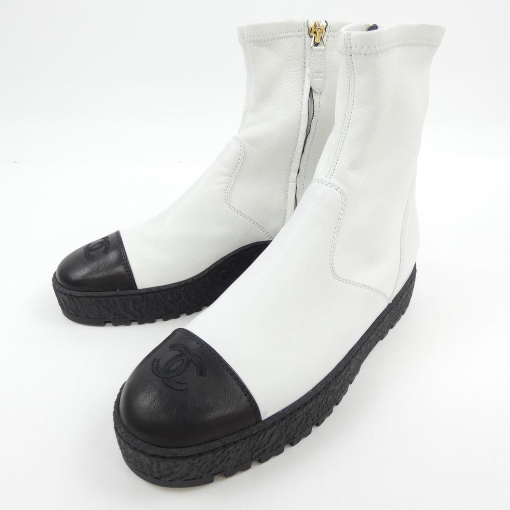 Chanel ANKLE BOOTS Stretch Lambskin Ankle Boots