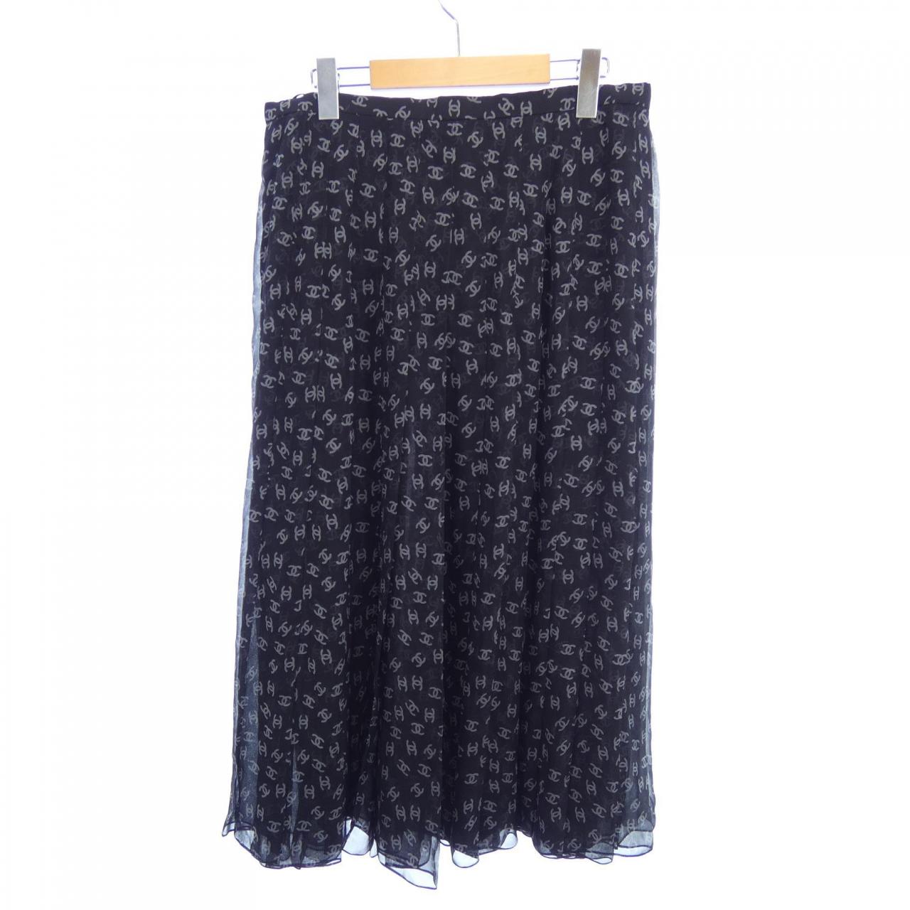 Chanel Silk Skirt