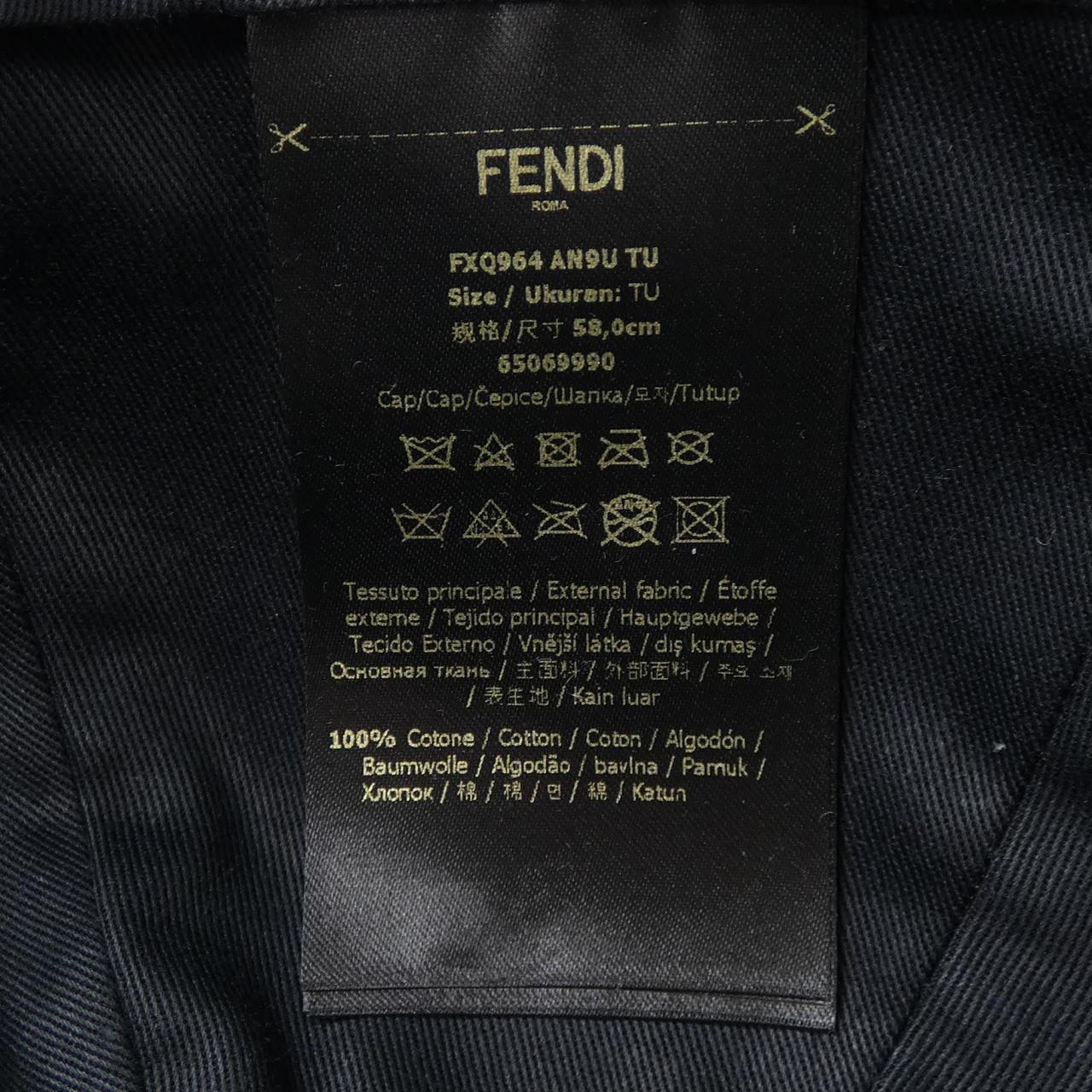 Fendi FXQ964 AN9U Cap