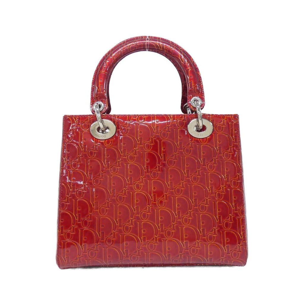 Christian Dior Lady Dior Patent Leather Bag