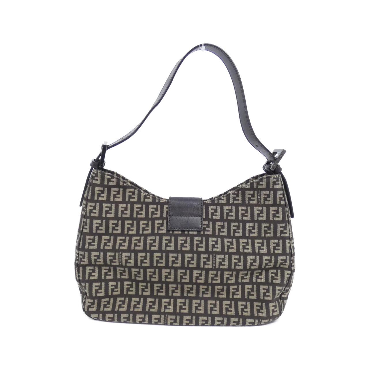 Fendi 8BR036 JQ4 Canvas Shoulder Bag