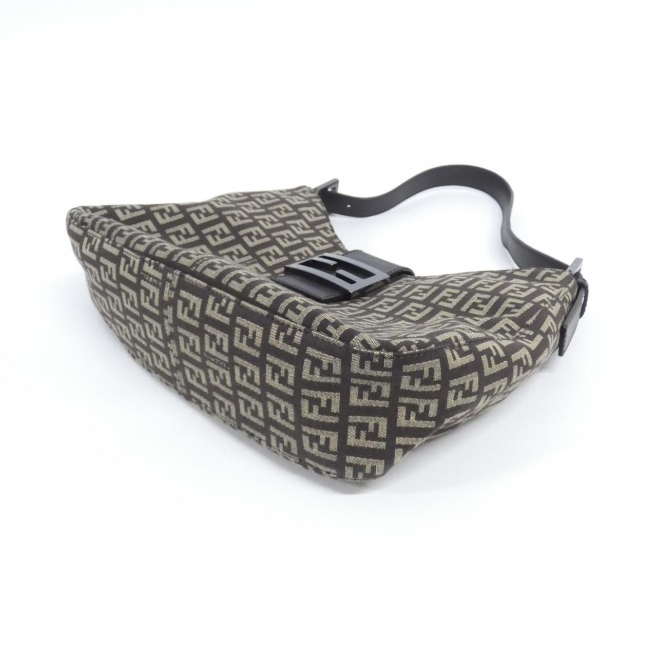 Fendi 8BR036 JQ4 Canvas Shoulder Bag