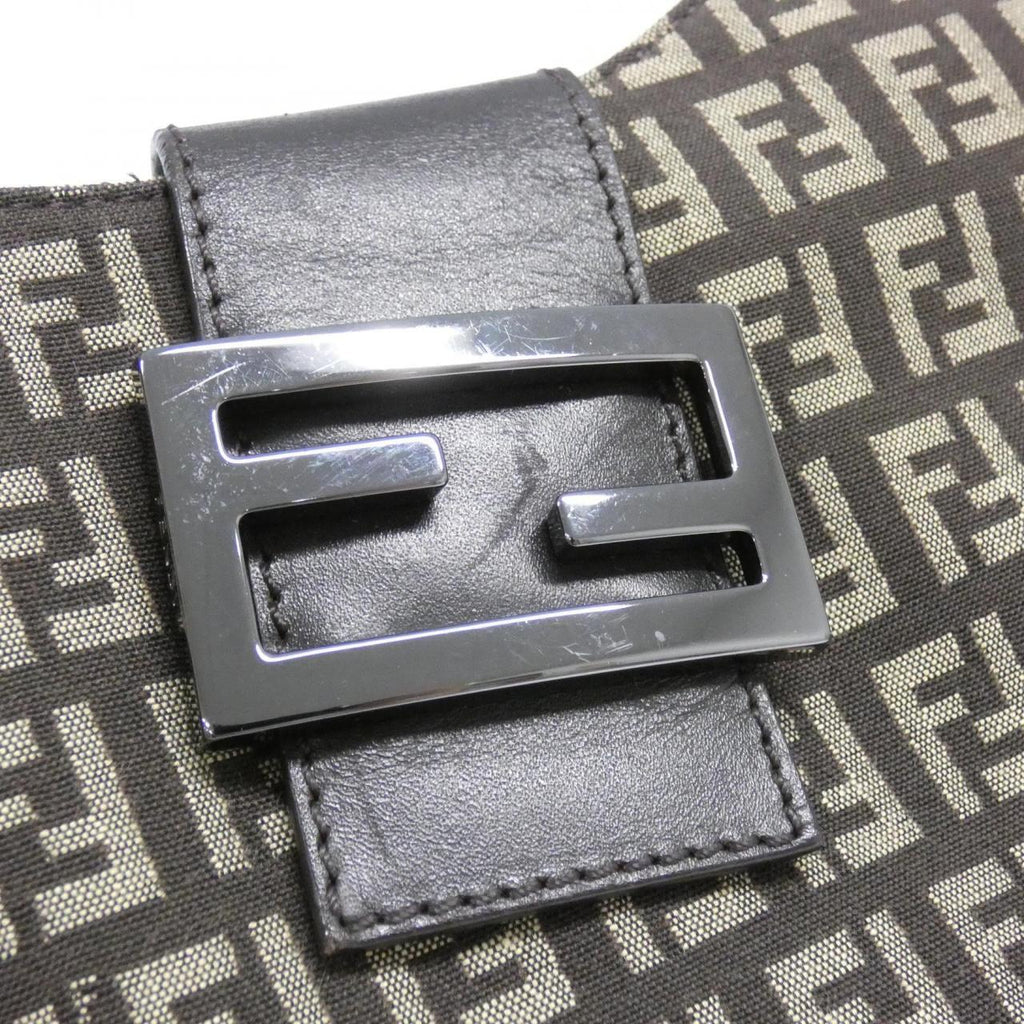 Fendi 8BR036 JQ4 Canvas Shoulder Bag