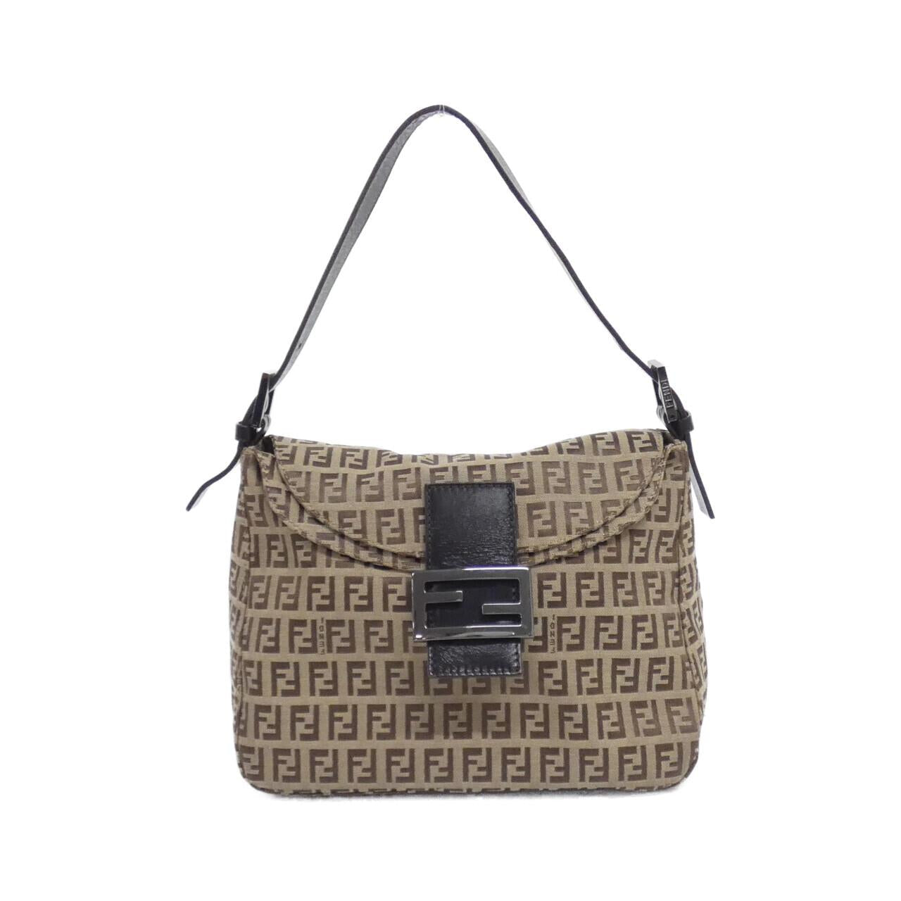 Fendi 8BR004 NY1 Canvas Shoulder Bag