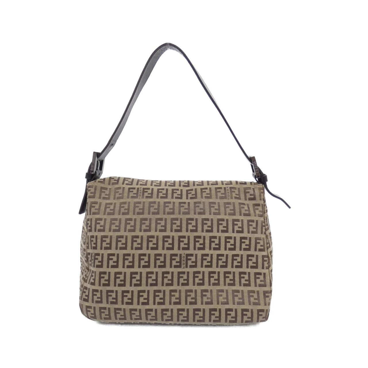 Fendi 8BR004 NY1 Canvas Shoulder Bag
