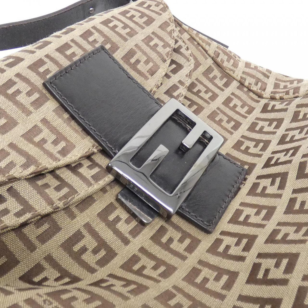 Fendi 8BR004 NY1 Canvas Shoulder Bag