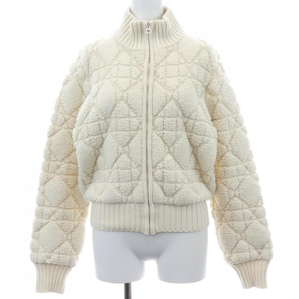 Christian Dior Macro Cannage Cashmere Blend Blouson