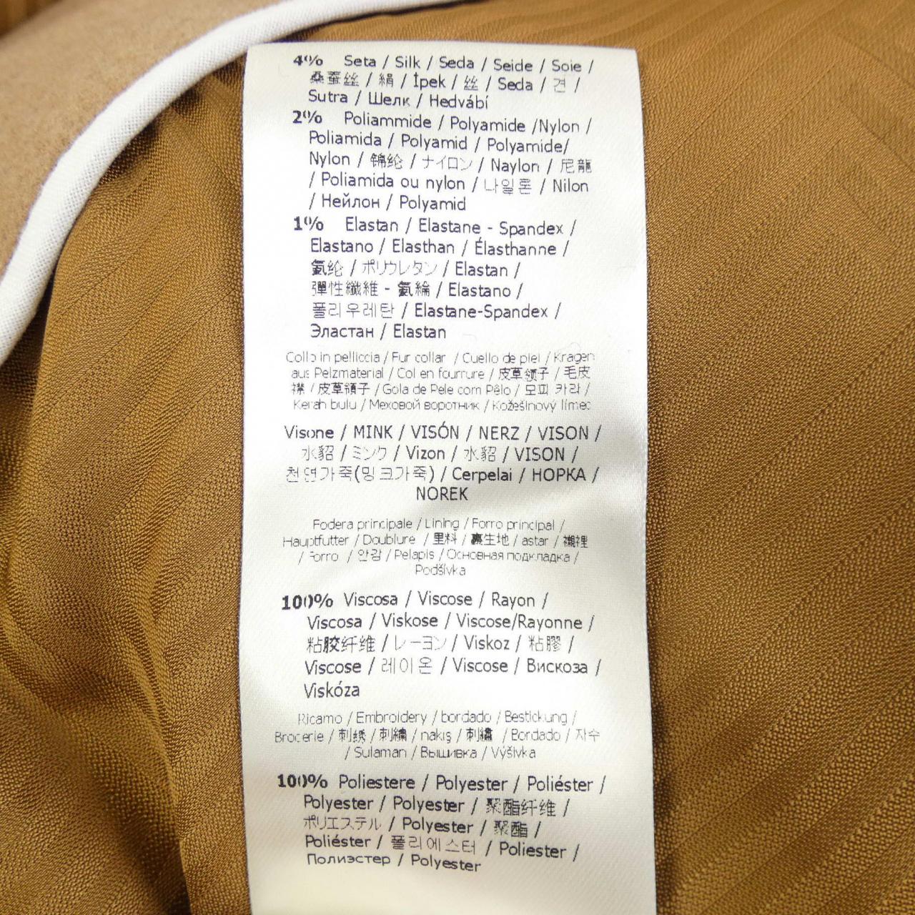 Fendi FJ6851 Camel Jacket