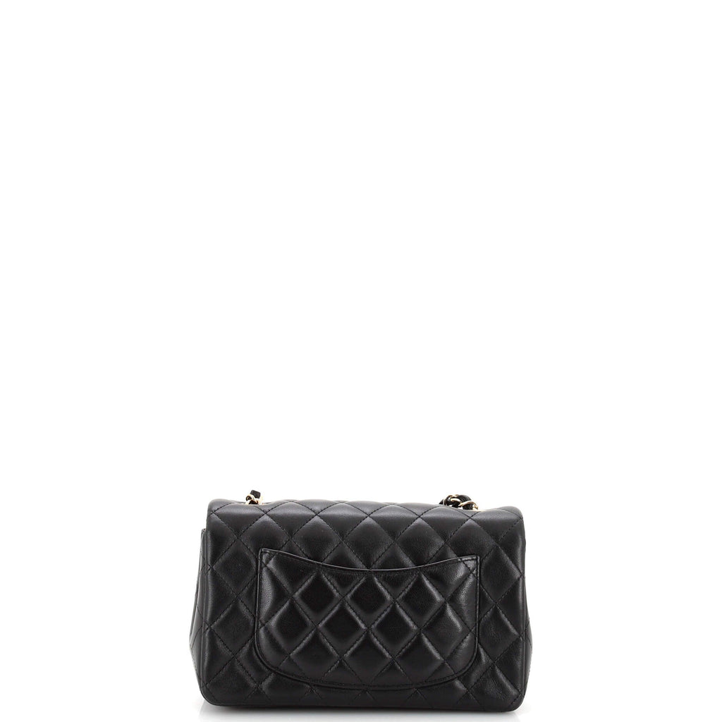 Classic Single Flap Bag Quilted Lambskin Mini