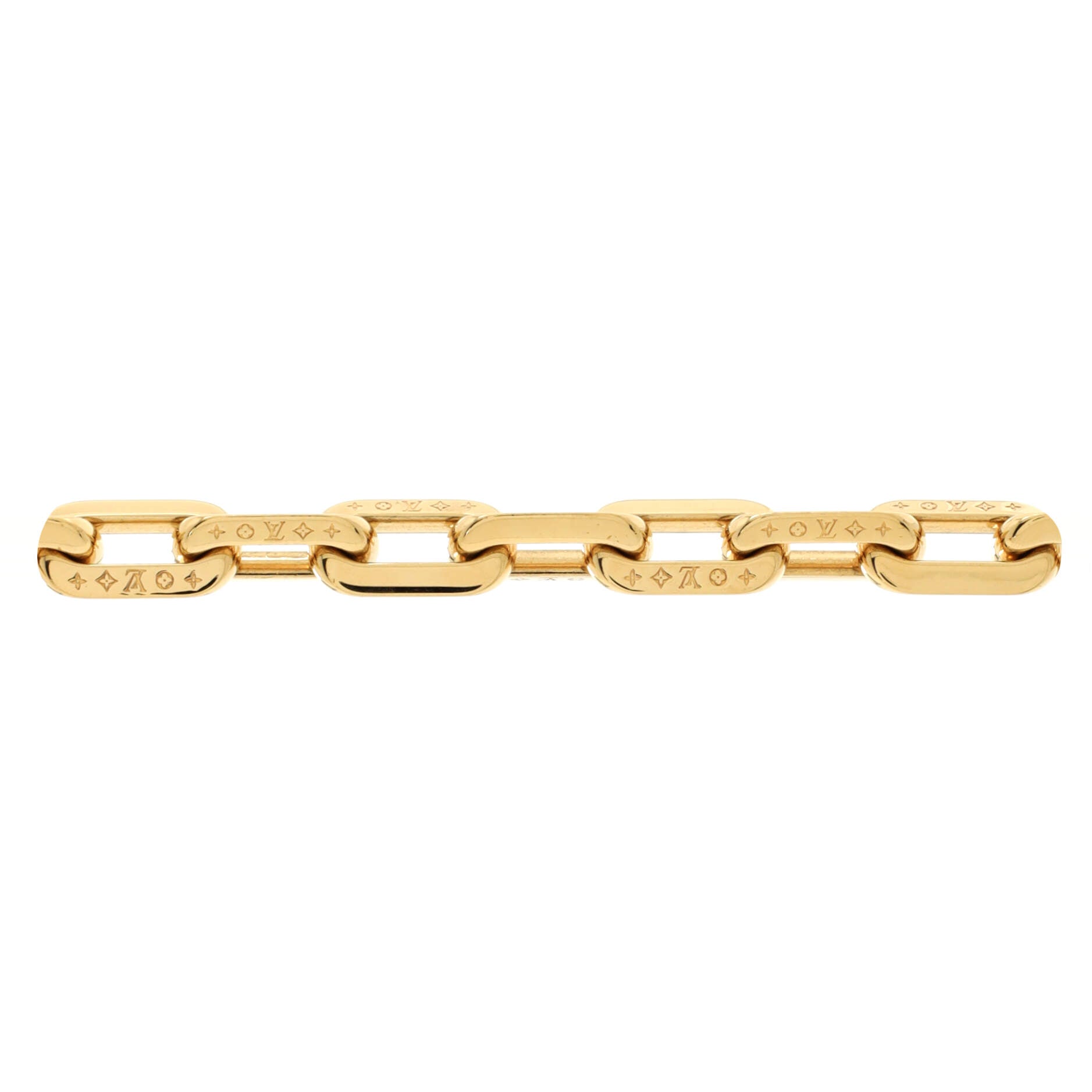 LV Edge Chain Bracelet Metal