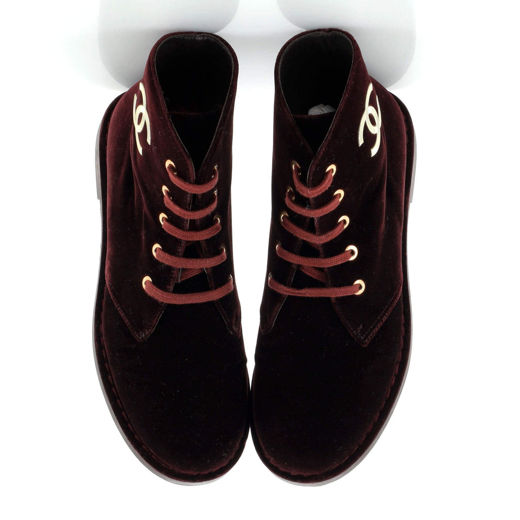 Women's CC Desert Ankle Boots Velvet