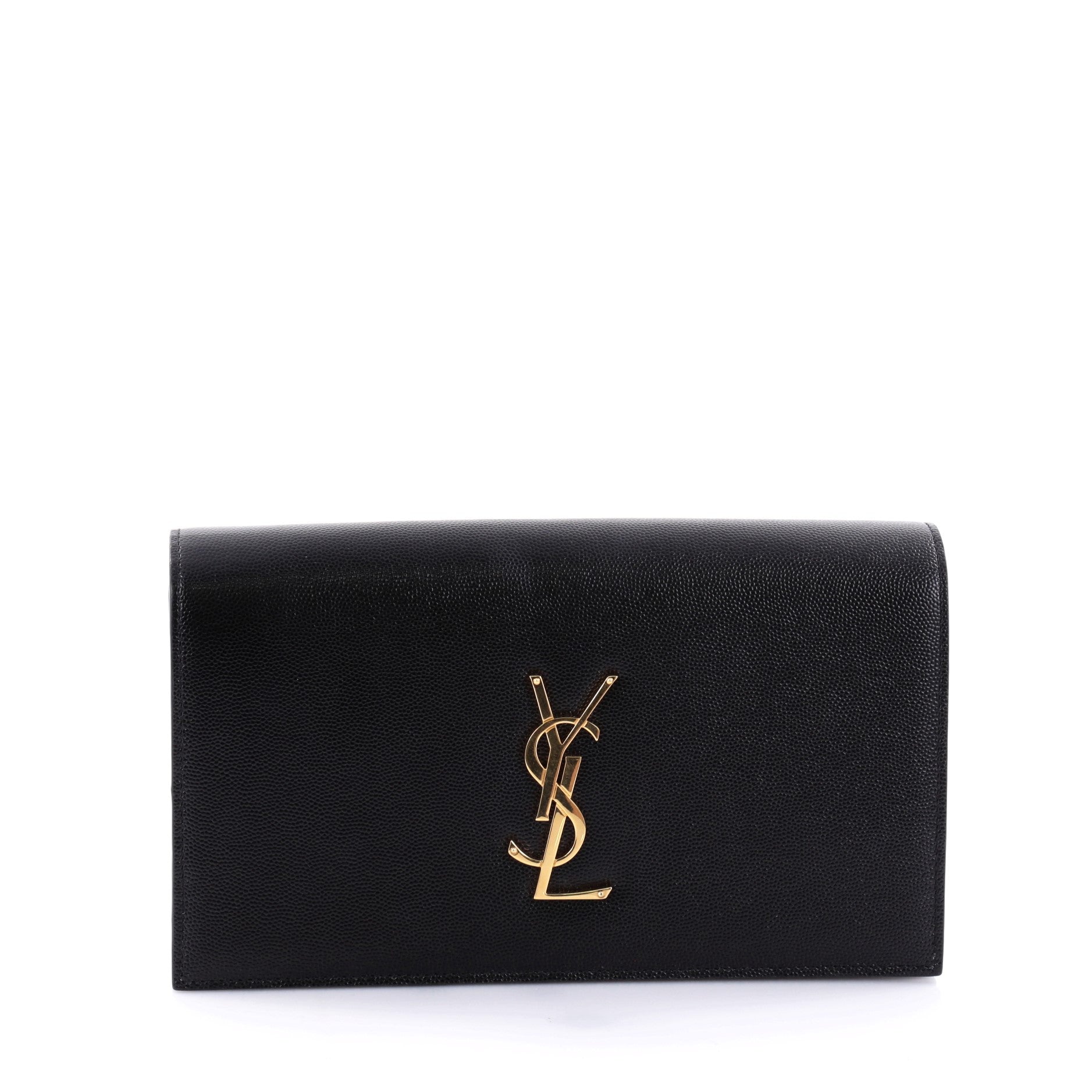 Classic Monogram Clutch Leather Large