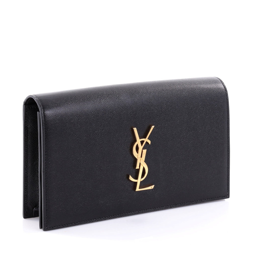 Classic Monogram Clutch Leather Large