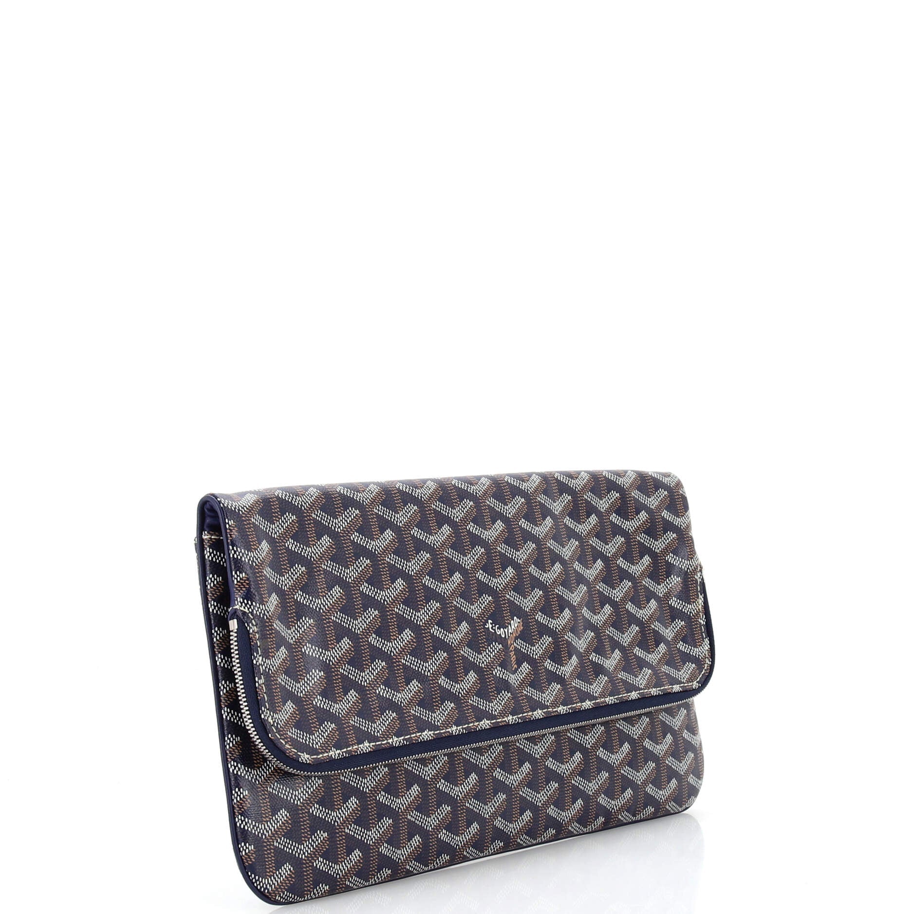 Saint Marie Clutch Coated Canvas