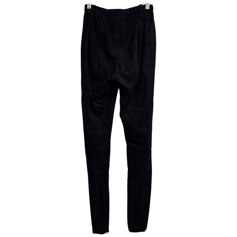 Chanel Lambskin Suede Skinny Pants