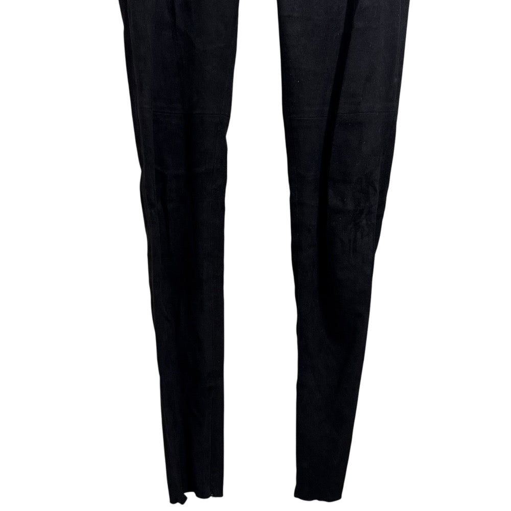 Chanel Lambskin Suede Skinny Pants