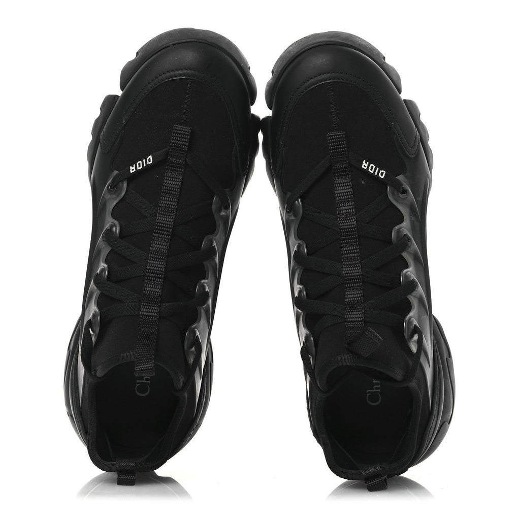 Neoprene Rubber Womens D-Connect Sneakers 37.5 Black
