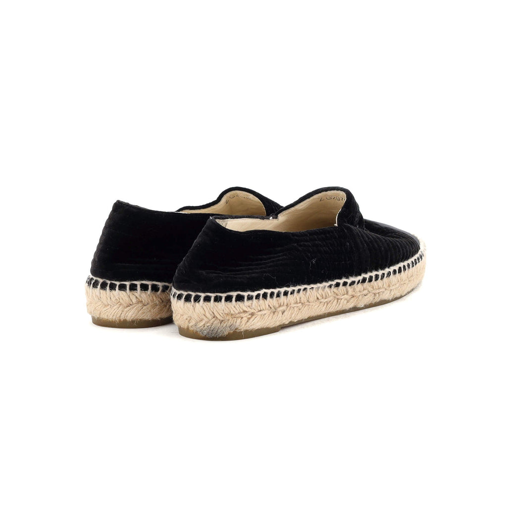 Women's CC Cap Toe Espadrilles Velvet