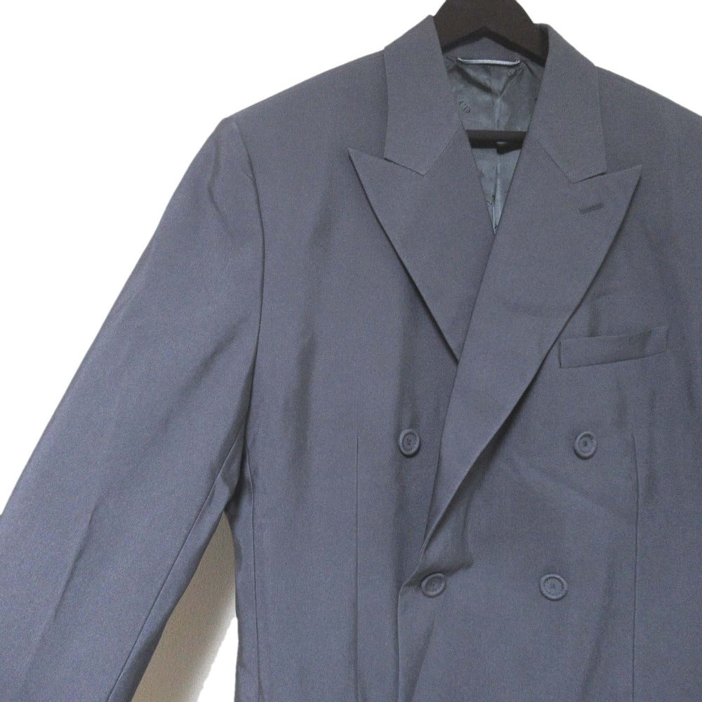 Dior Homme Silk Blend Double-Breasted Long Chester Coat