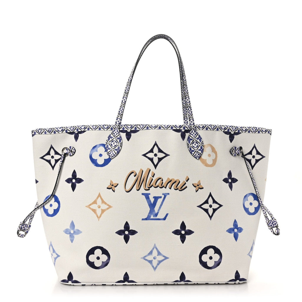 Monogram Canvas By The Pool Miami 2.0 Neverfull GM Blue
