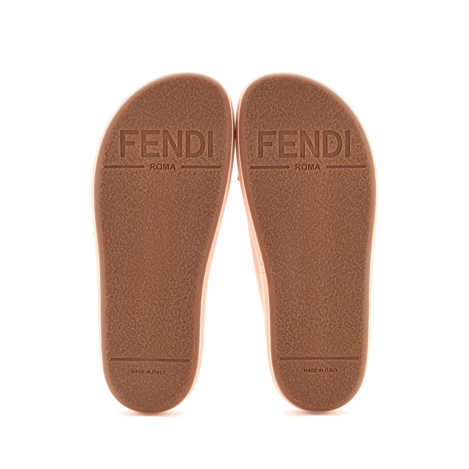 Women's Fendigraphy Slide Sandals Leather
