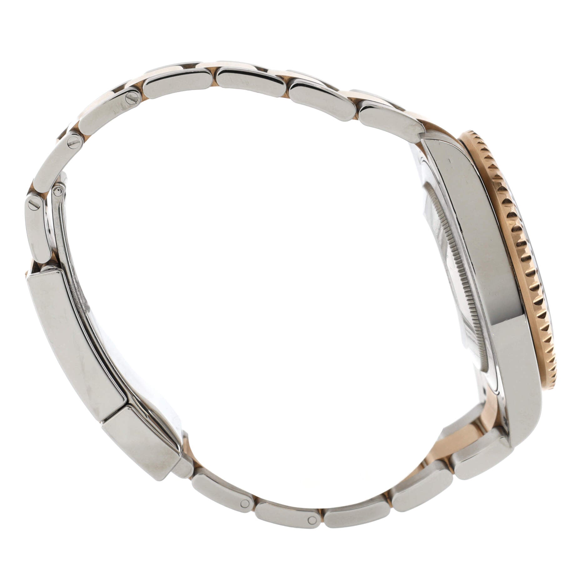 Oyster Perpetual Date GMT-Master II Rootbeer Automatic Watch Stainless Steel and Cerachrom with Rose Gold 40