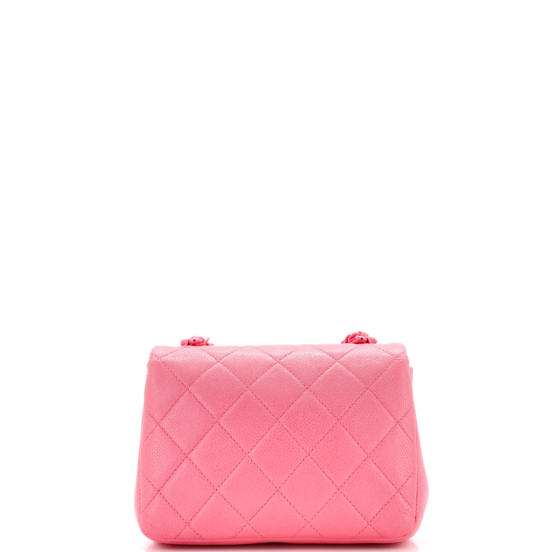 Incognito Square Flap Bag Quilted Caviar Mini