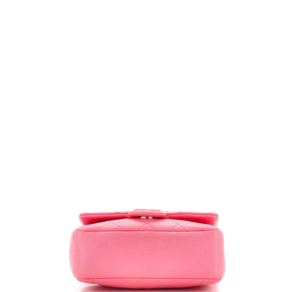 Incognito Square Flap Bag Quilted Caviar Mini
