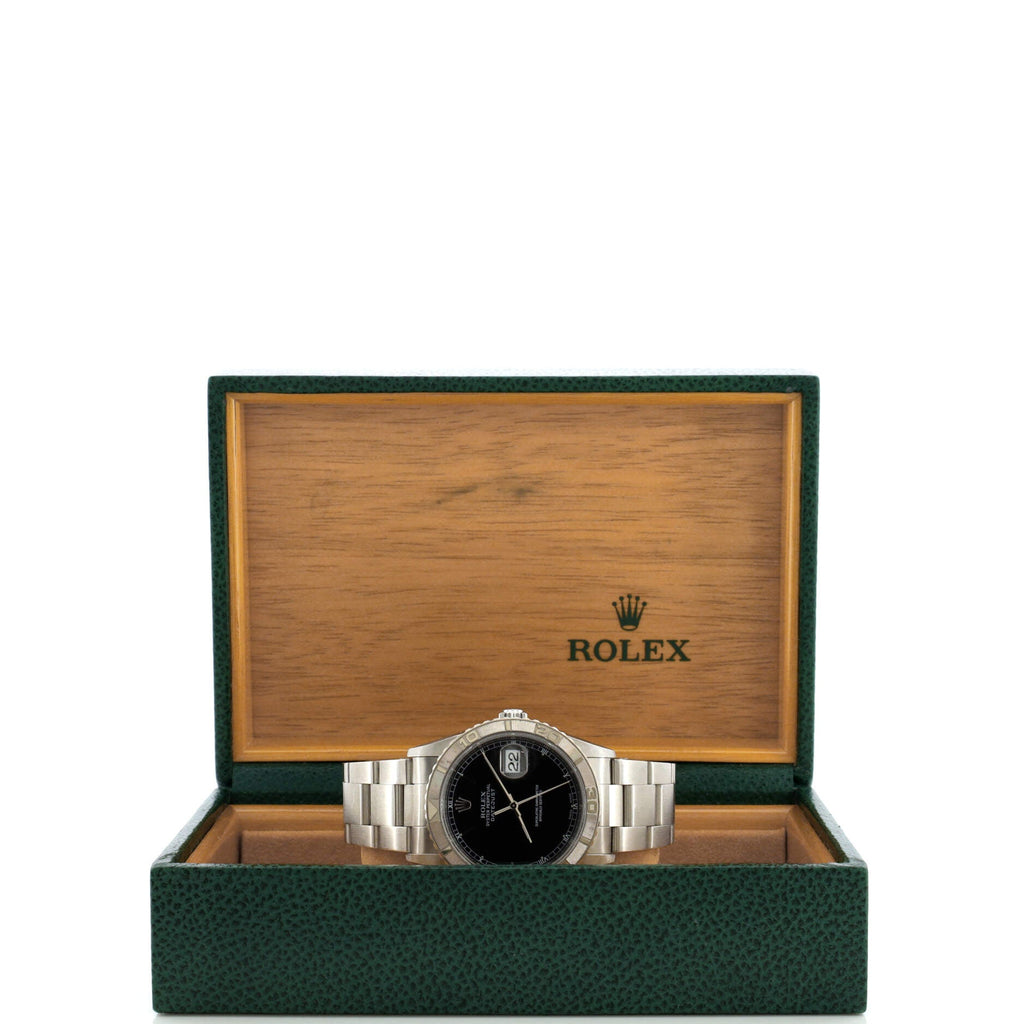Oyster Perpetual Datejust Turn-O-Graph Automatic Watch Stainless Steel and White Gold 36