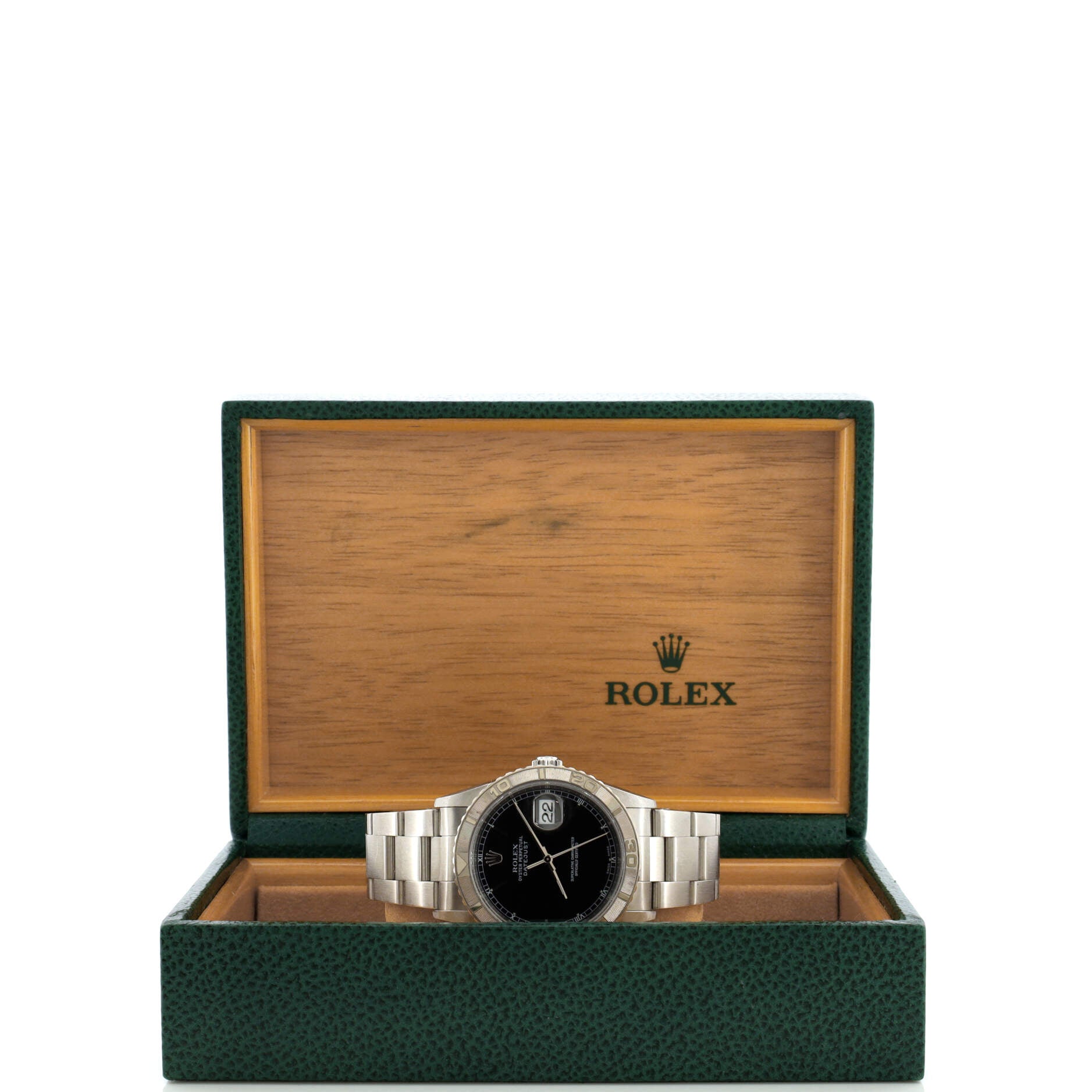 Oyster Perpetual Datejust Turn-O-Graph Automatic Watch Stainless Steel and White Gold 36
