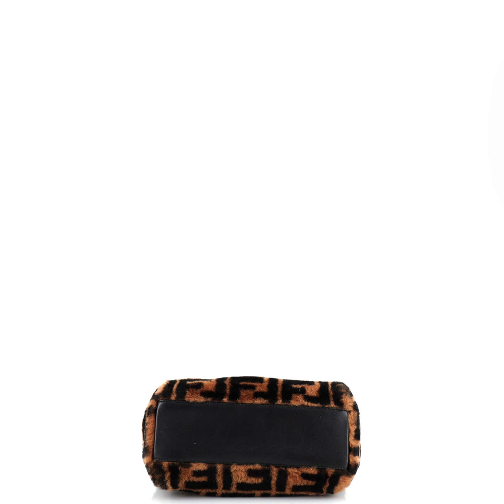 Peekaboo Bag Zucca Shearling Mini