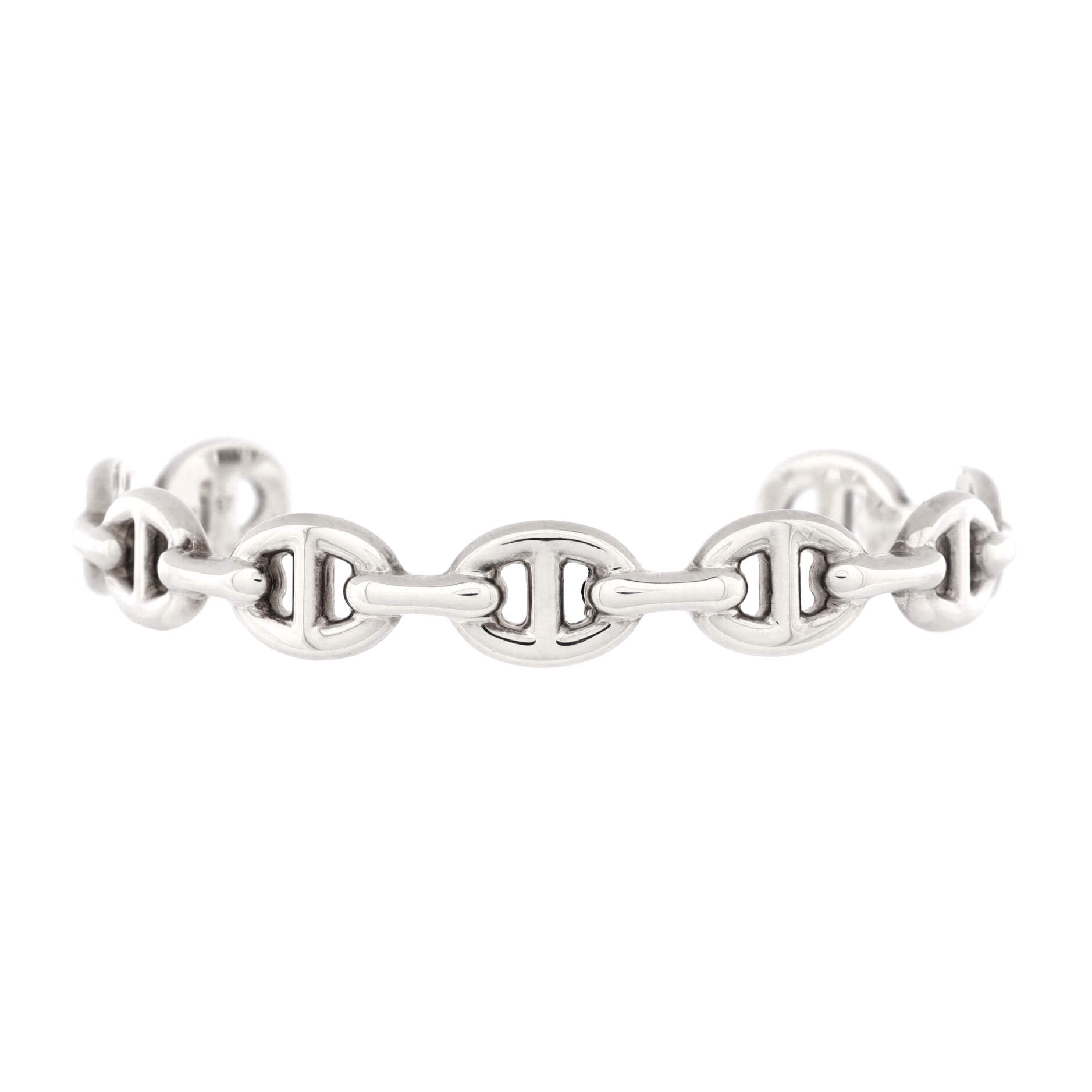 Chaine d'Ancre Enchainee Bracelet Sterling Silver Medium