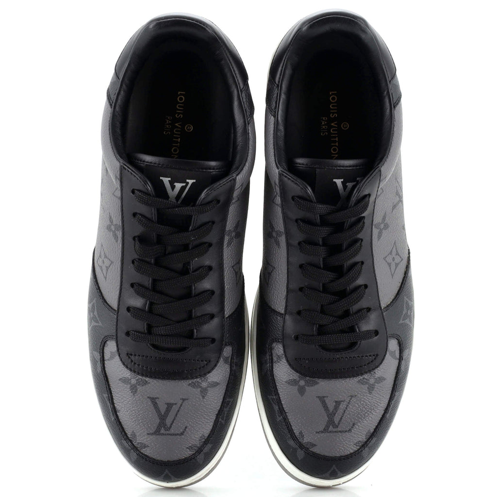 Men's Rivoli Low-Top Sneakers Monogram Eclipse Canvas