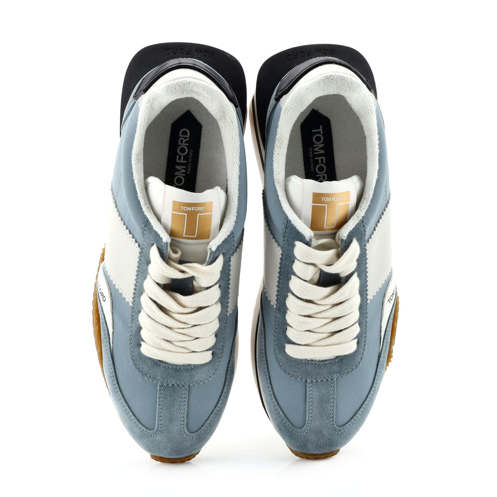 Men's James Low-Top Sneakers Leather and Fabric