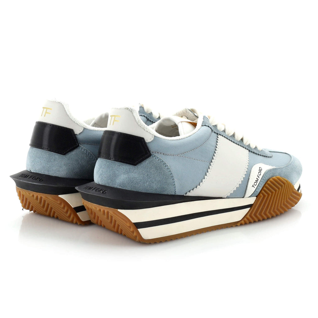 Men's James Low-Top Sneakers Leather and Fabric