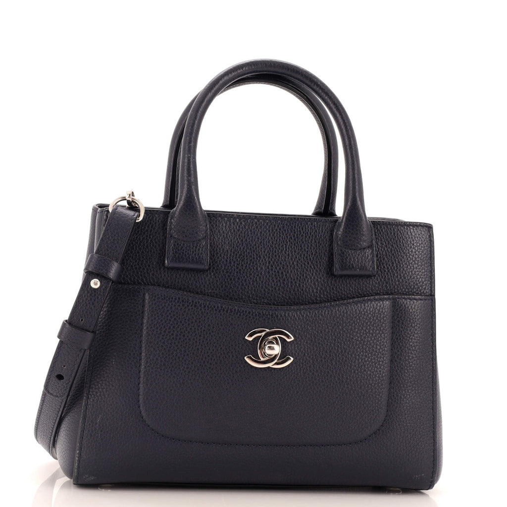 Neo Executive Tote Grained Calfskin Mini