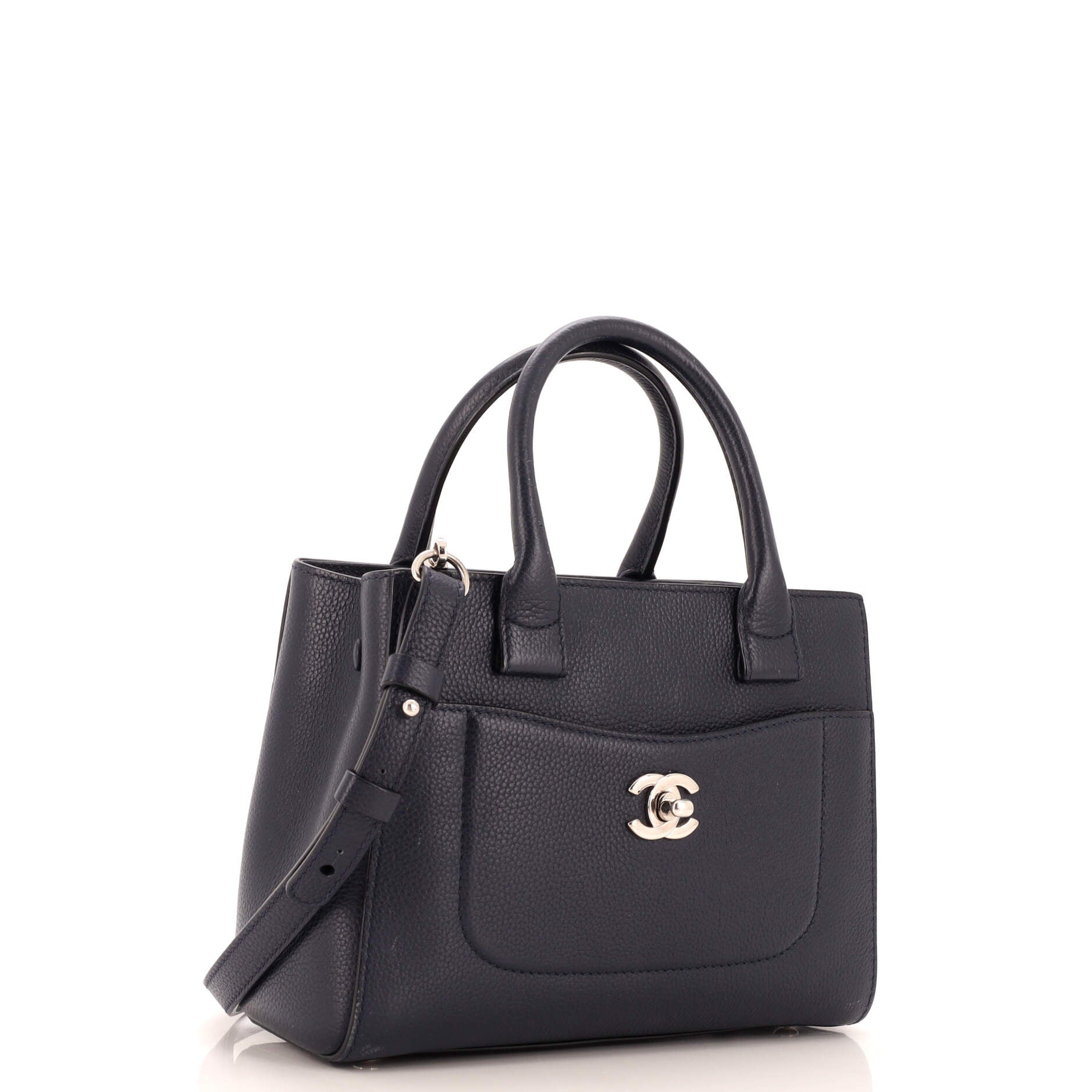 Neo Executive Tote Grained Calfskin Mini