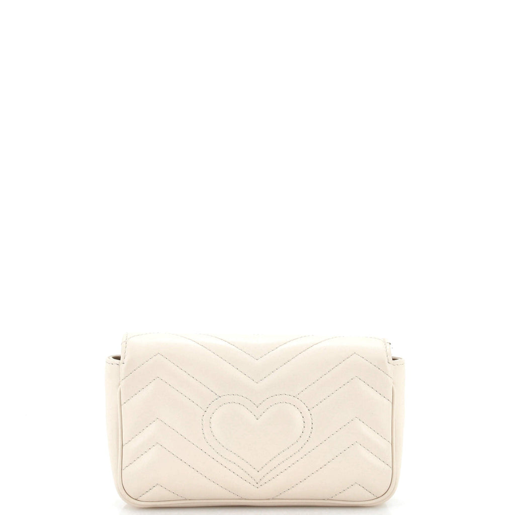 GG Marmont Flap Bag Matelasse Leather Super Mini