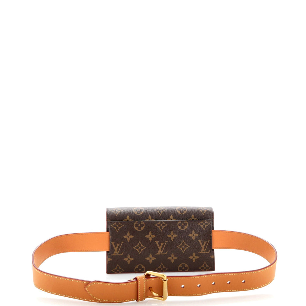 Louis Vuitton S Lock Belt Pouch Monogram Canvas