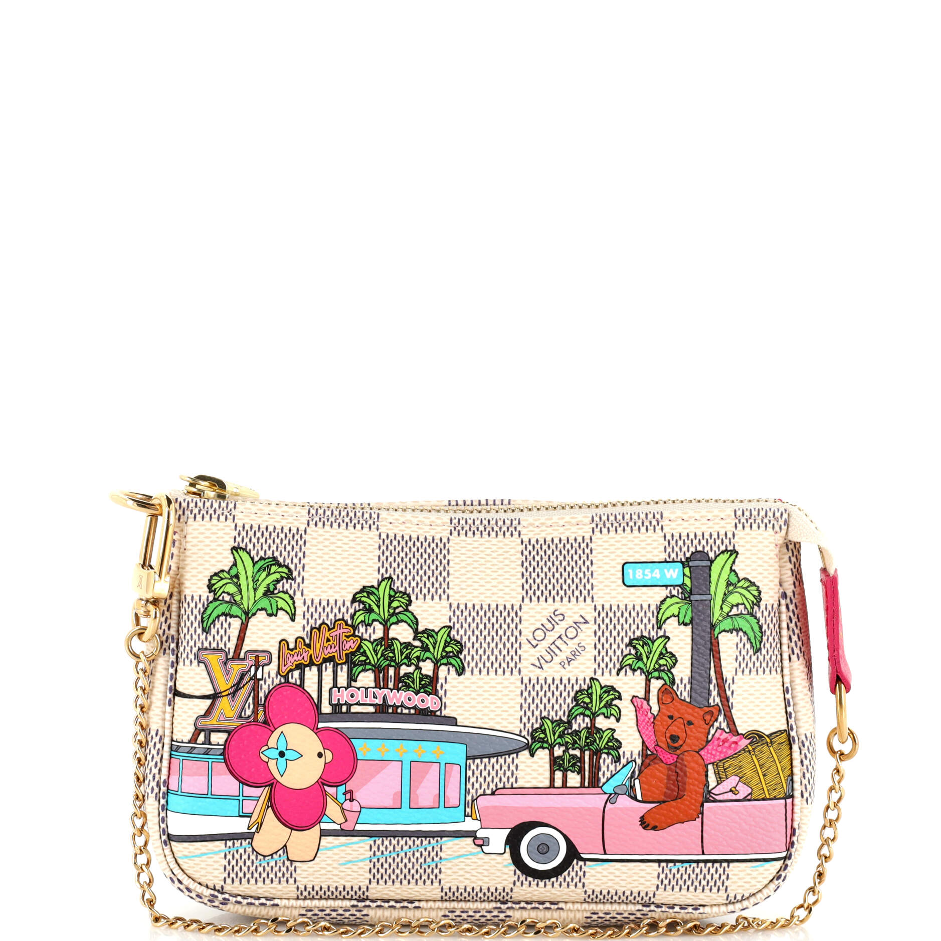 Pochette Accessoires Limited Edition Vivienne Xmas Damier Mini