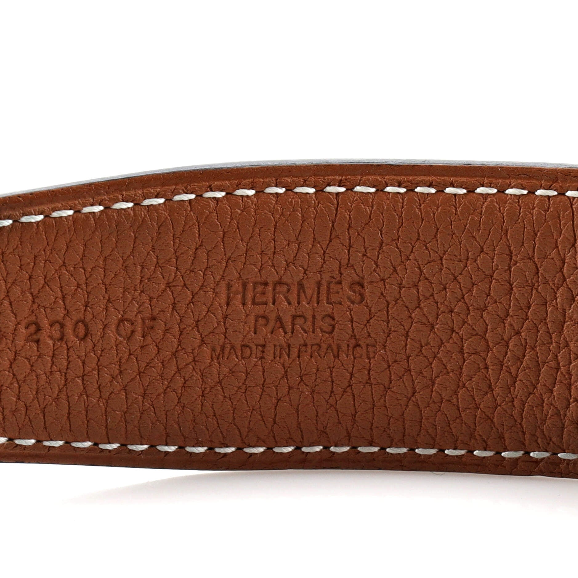 Constance Reversible Belt Leather with So Black Matte Hardware Medium 90