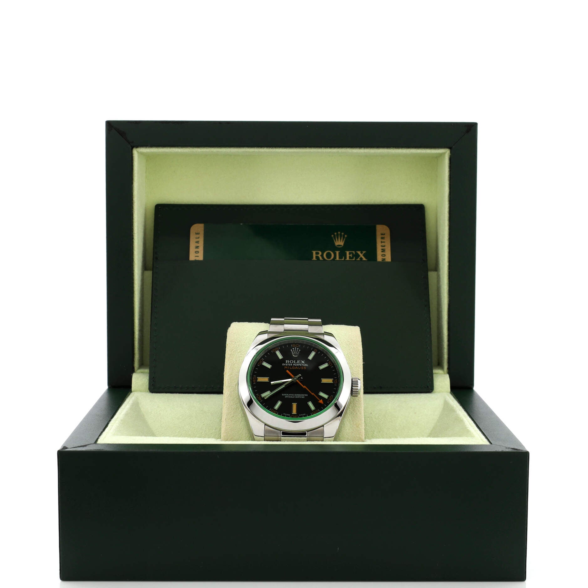 Oyster Perpetual Milgauss Automatic Watch Stainless Steel 40